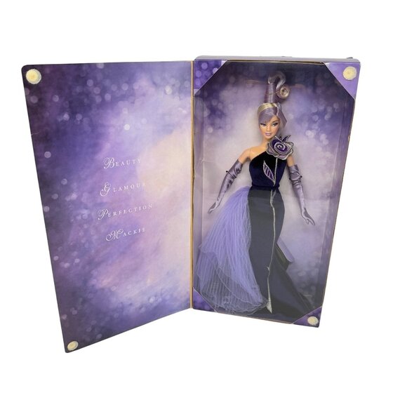 Barbie The Sterling Silver Rose #53865 Collector Edition NRFB 2001 Bob Mackie Av - Picture 6 of 7